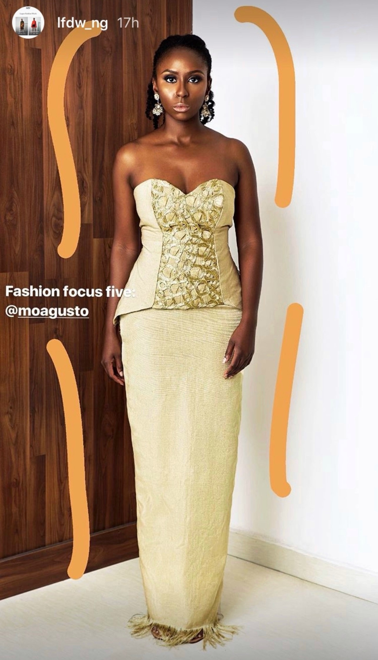 Edikan Moses attire